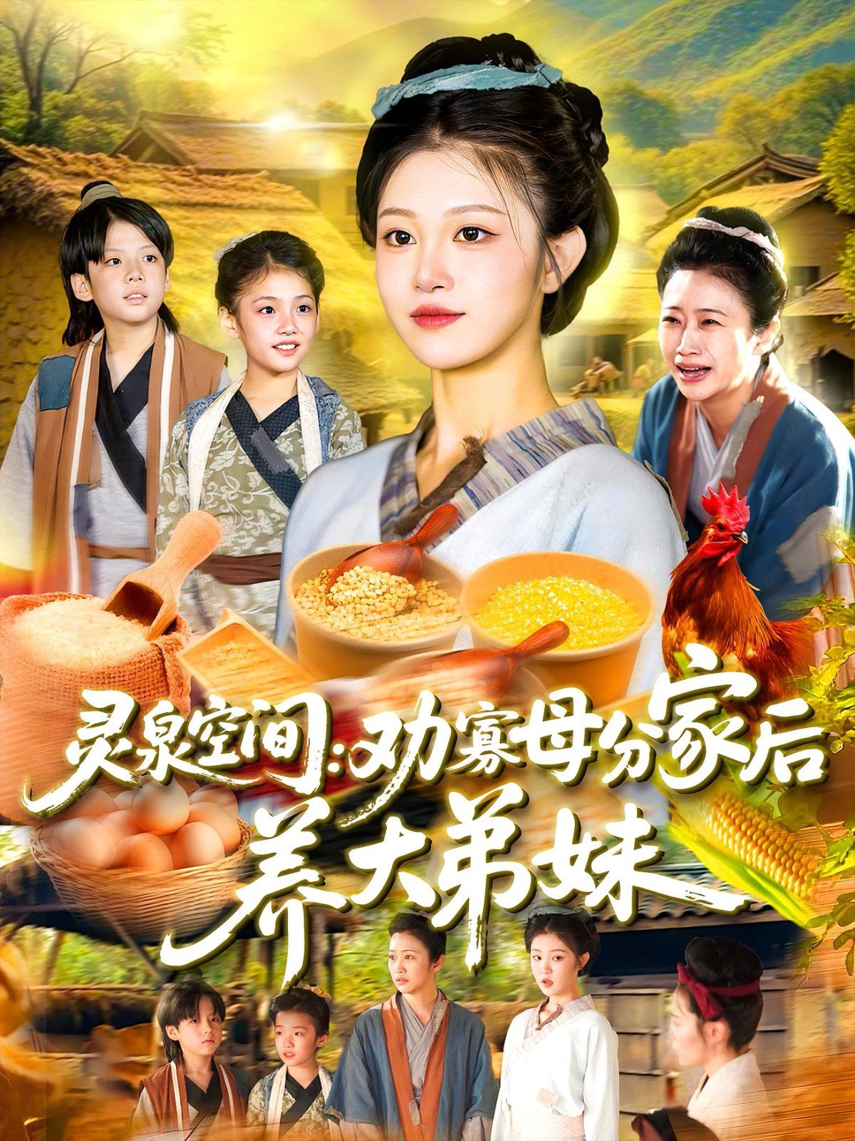 靈泉空間勸寡母分家后養大弟妹(全集)